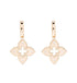 18kt rose gold with diamonds Venetian Princess earrings